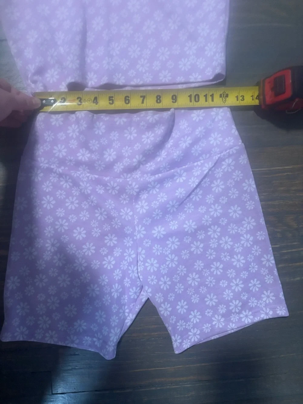 Lavender Floral Two-Piece Lounge Size medium super cute